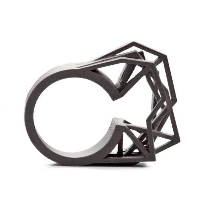 SLM 3D печать Светлое металлическое кольцо